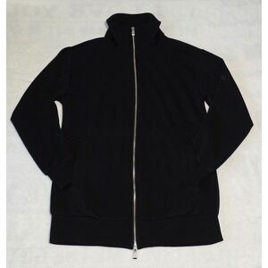 Converse Chuck Taylor All Star Full Zip Funnel Neck Sweatshirt Black XS CVW5C011